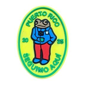 Bad Bunny Concho Puerto Rico Seguimo Aqui Croc Charm